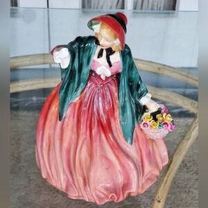 Vintage Bone China Royal Doulton “Lady Charmian” HN1949 Made in England, Cracked